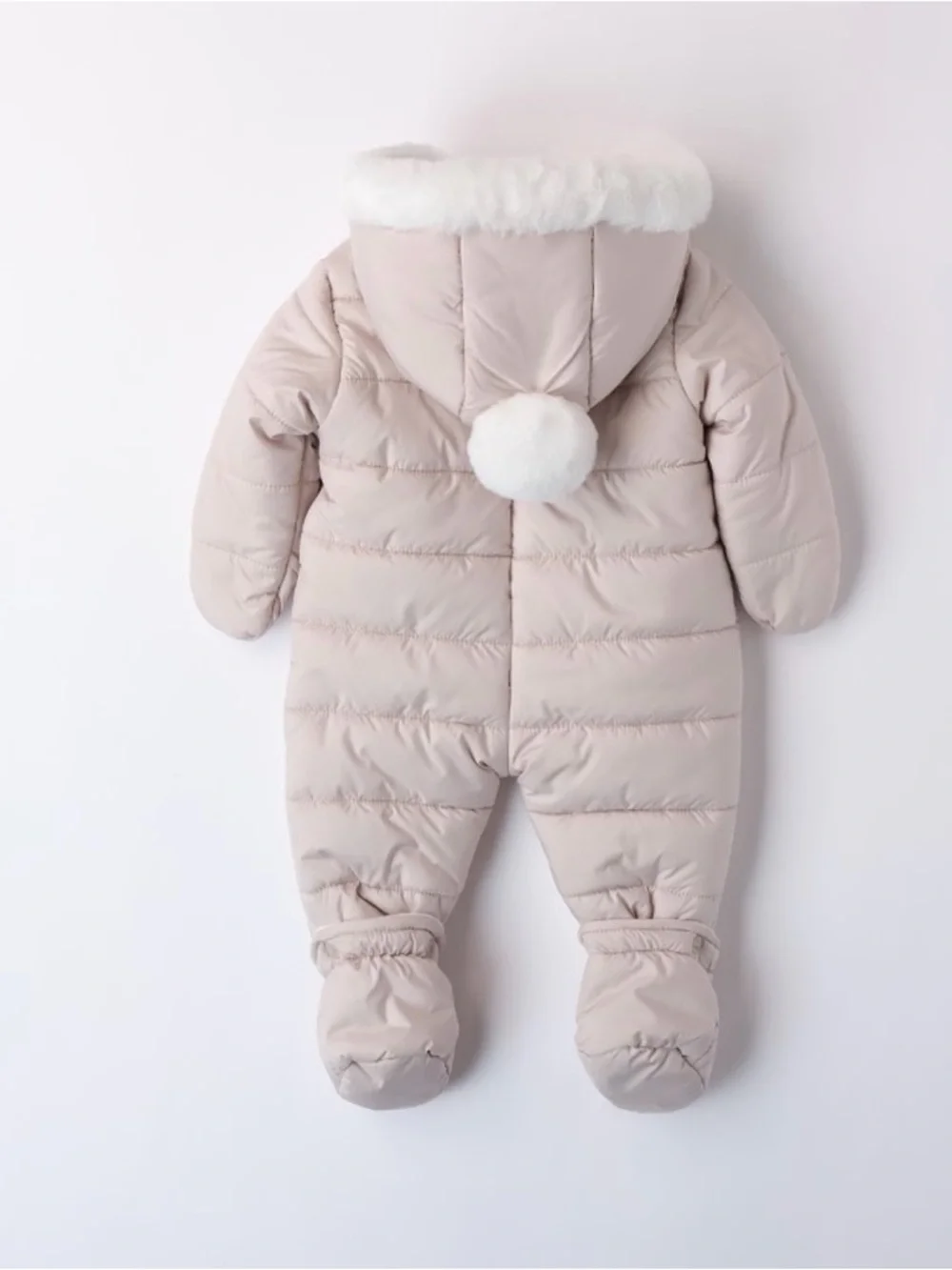 Baby's Winter Overall Unisex Size 3-6 Months One Piece with a hat